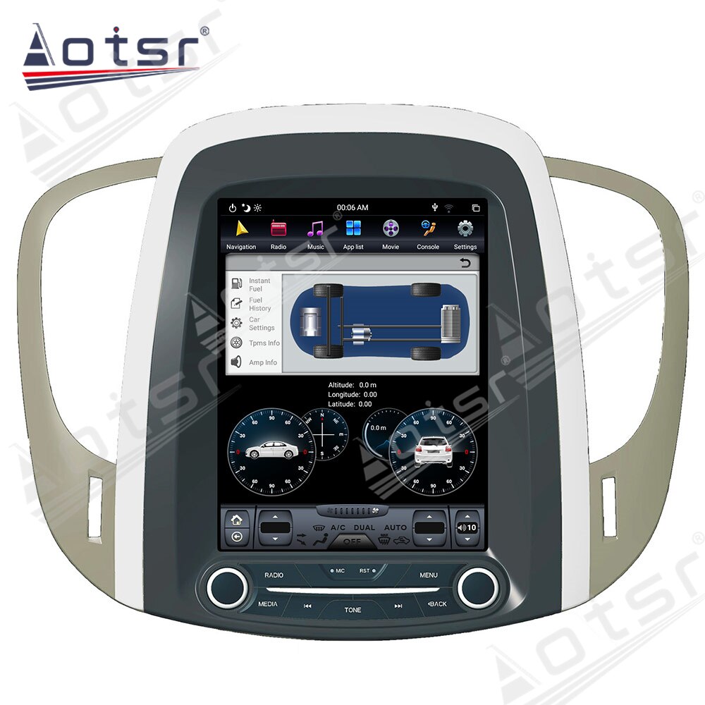 Android 11 4GB+64GB Tesla Style Car Radio GPS Navigation For Buick lacrosse 2008-2014 Auto Stereo Multimedia Player Head Unit-Aotsr official website