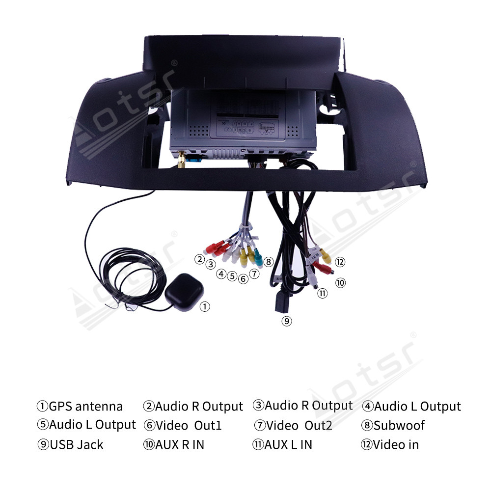 128G Carplay Android 10 For Nissan Navara 2006-2012 GPS Navi