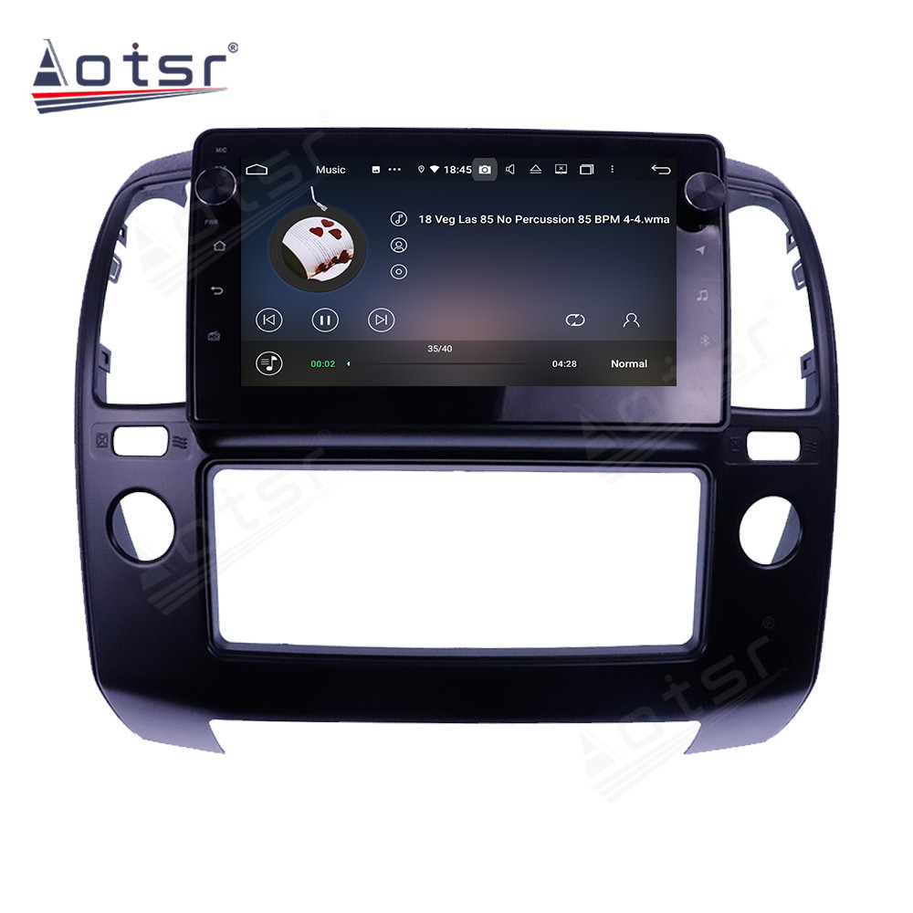 128G Carplay Android 10 For Nissan Navara 2006-2012 GPS Navi