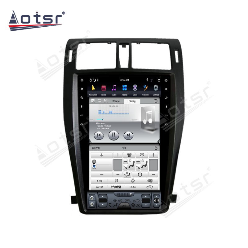 4+128G For Toyota Crown Android Car Multimedia Player 2009 - 2014 PX6 Tesla style Radio Carplay GPS Navigation Stereo Headunit-Aotsr official website