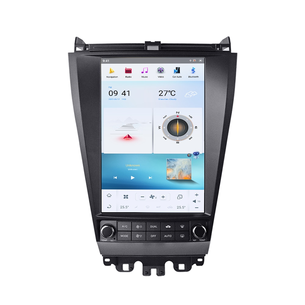 2 din 12.1" Android 11.0 Qualcomm Snapdragon 665 Car Radio For Honda Accord 2002-2007 GPS Navigation Multimedia Player Head Unit-Aotsr official website