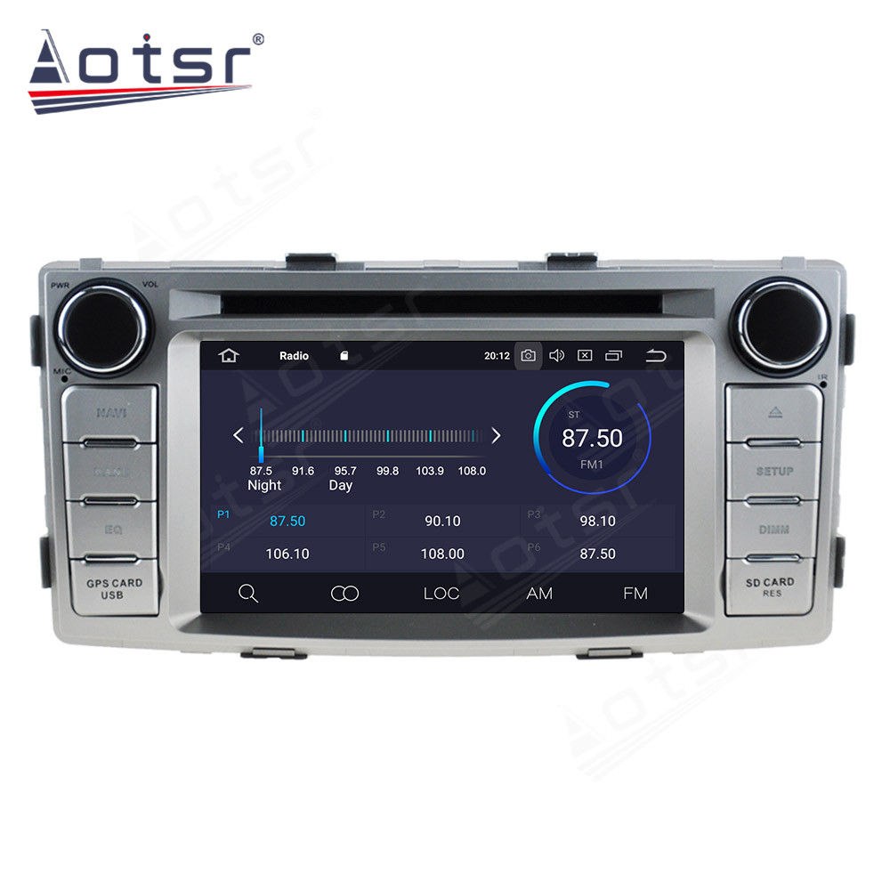 6+128GB Android Auto Stereo DSP Carplay For TOYOTA HILUX 2012 2013 2014 Multimedia Car Radio Player GPS Navigation Head Unit-Aotsr official website