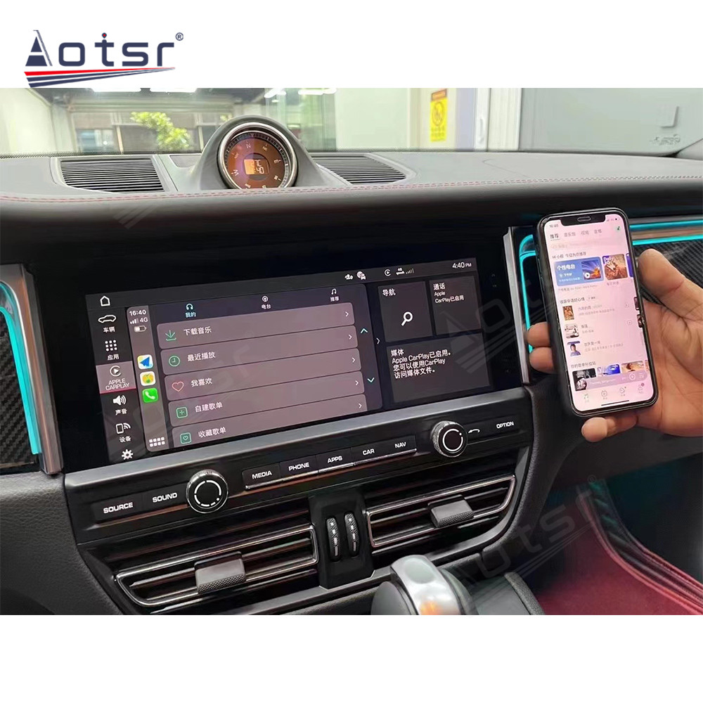 12.3 inch For Porsche Macan 2011-2018 Android Car Stereo Radio Tesla Screen Radio Player Car GPS Navigation Head Unit DSP Carplay