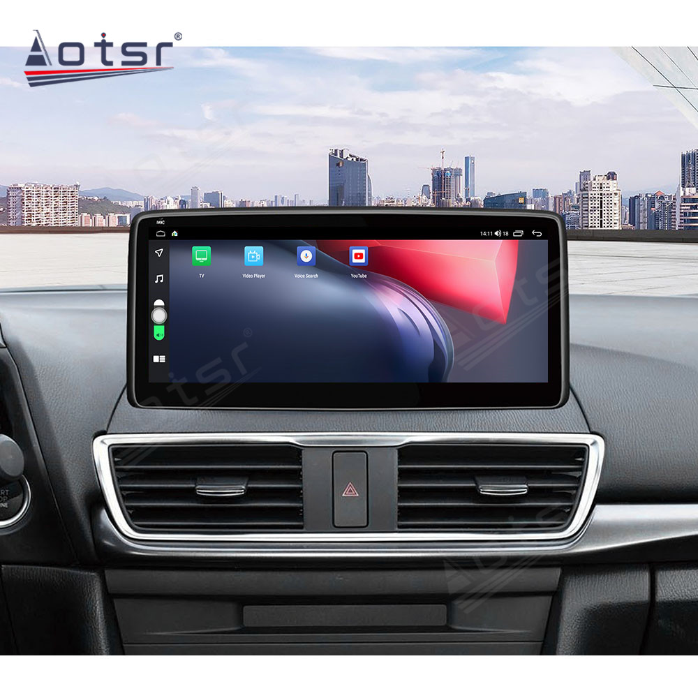 Android 10.0 multimedia player with GPS navigation stereo main unit DSP  6GB + 128GB suitable for Mazda3 anksila-Aotsr official website