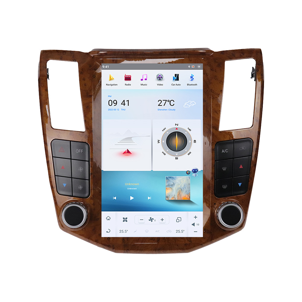 128G Tesla Style Android 9 Car Radio For Lexus RX 2004-2007 GPS Navigation Bluetooth DSP IPS Multimedia Player Head Unit-Aotsr official website