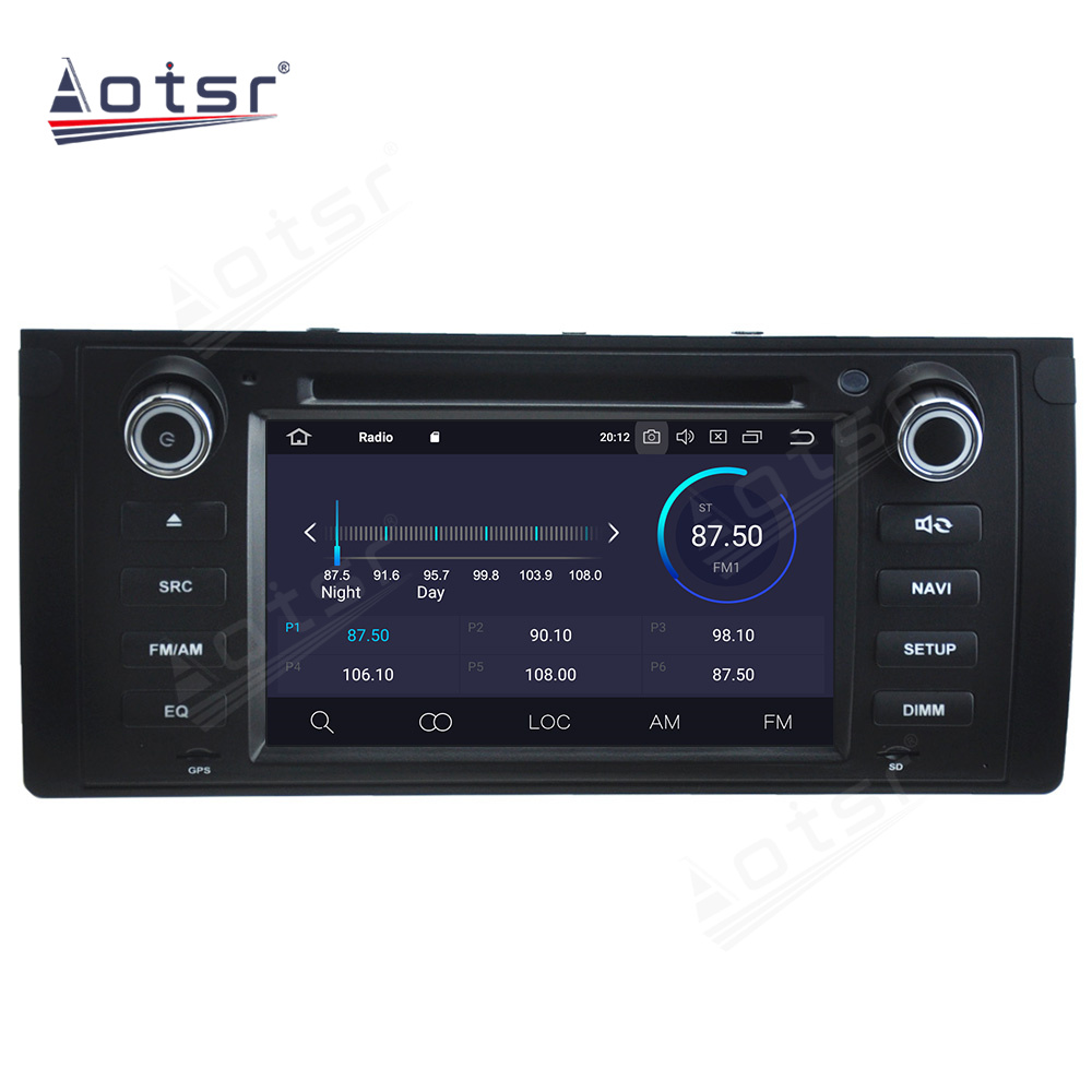 Android 11.0  Multimedia Player 128G For BMW E39 with GPS navigation suitable for BMW stereo main unit DSP Carplay -Aotsr official website