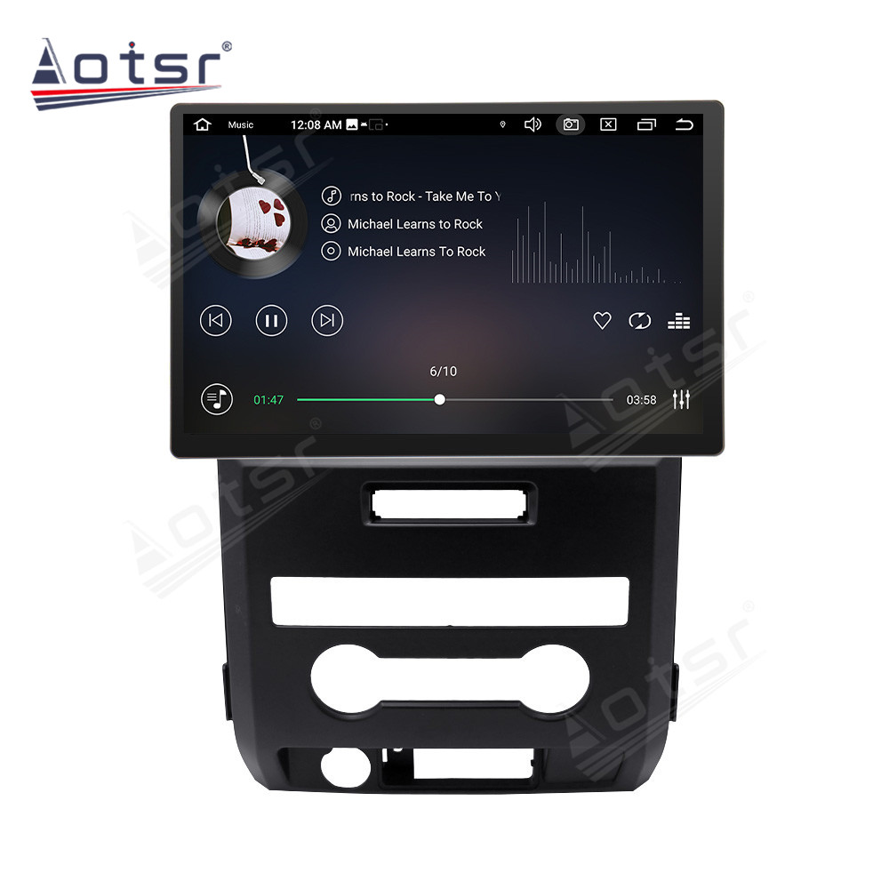 13.3 Inch Android 11 Auto For Ford Raptor F150 2008-2014 Car Multimedia Player GPS Navigation Auto Radio Stereo Head Unit 
