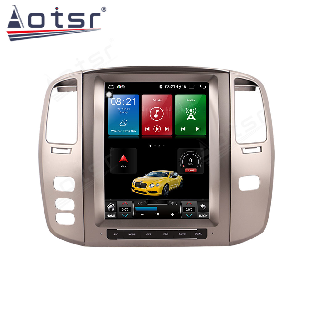 Android 11.0 multimedia player with GPS navigation stereo main unit DSP Carplay 6GB + 128GB suitable for Lexus LX470-Aotsr official website