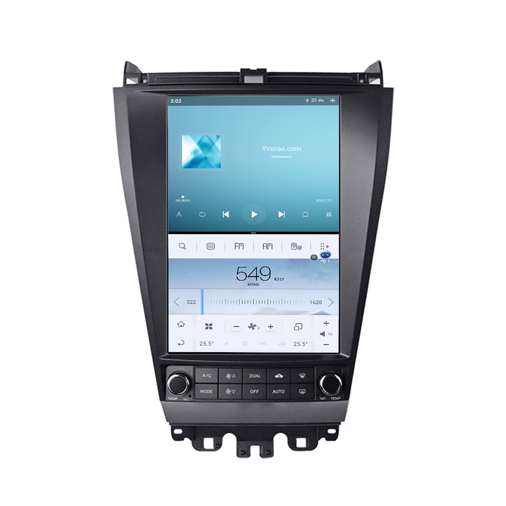 2 din 12.1" Android 11.0 Qualcomm Snapdragon 665 Car Radio For Honda Accord 2002-2007 GPS Navigation Multimedia Player Head Unit-Aotsr official website