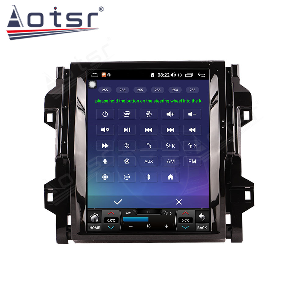 Android 11.0 multimedia player with GPS navigation stereo main unit DSP Carplay 6GB + 128GB suitable for 18-20 Toyota Fortuner-Aotsr official website