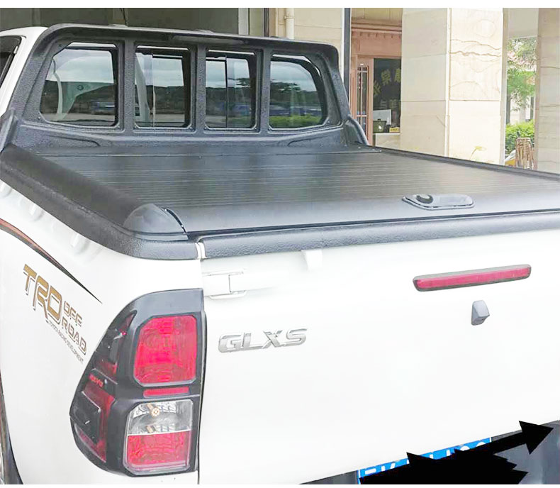 For Toyota Tundra Toyota Tacoma Toyota Hilux Rear Compartment Lid refitting thickened aluminum pickup back cover rolling curtain-Aotsr official website