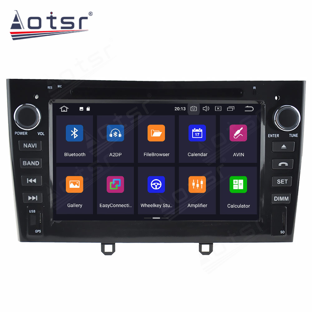 Android 11.0 4GB+128GB Car GPS Navigation Radio Screen Android System For Peugeot 407 2004 - 2010 Head Unit Auto Stereo Player HD-Aotsr official website