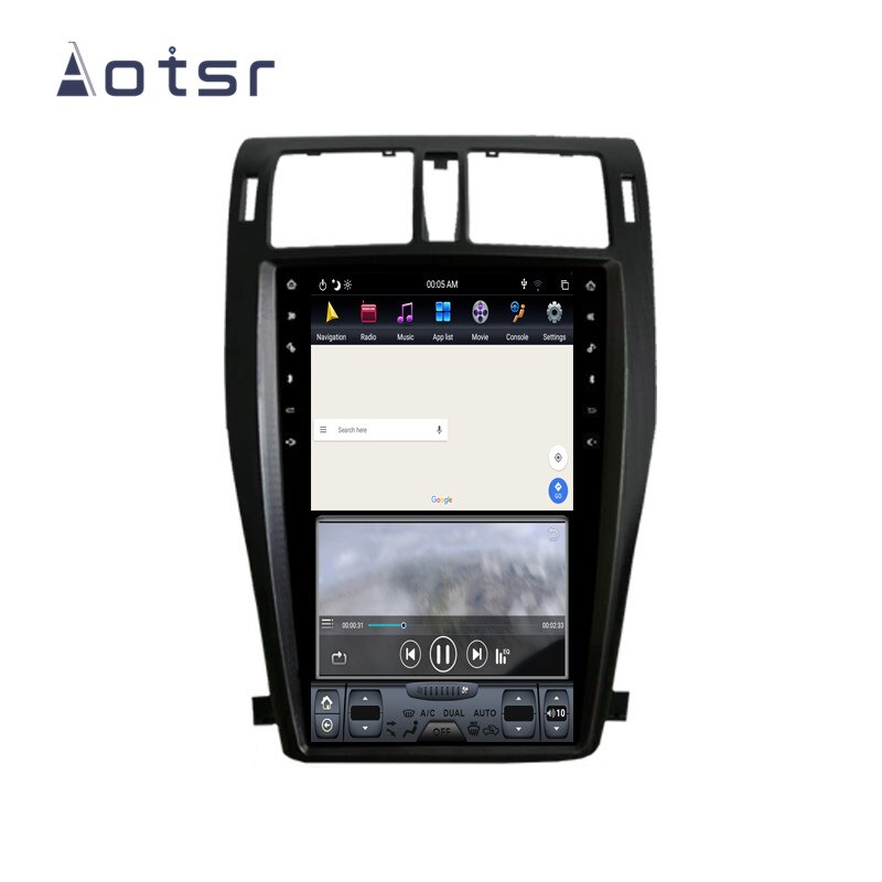 Android 8.1 Tesla style DVD multimedia player GPS navigation for Toyota Crown 2010-2015 13th car radio player Auto stereo unit-Aotsr official website