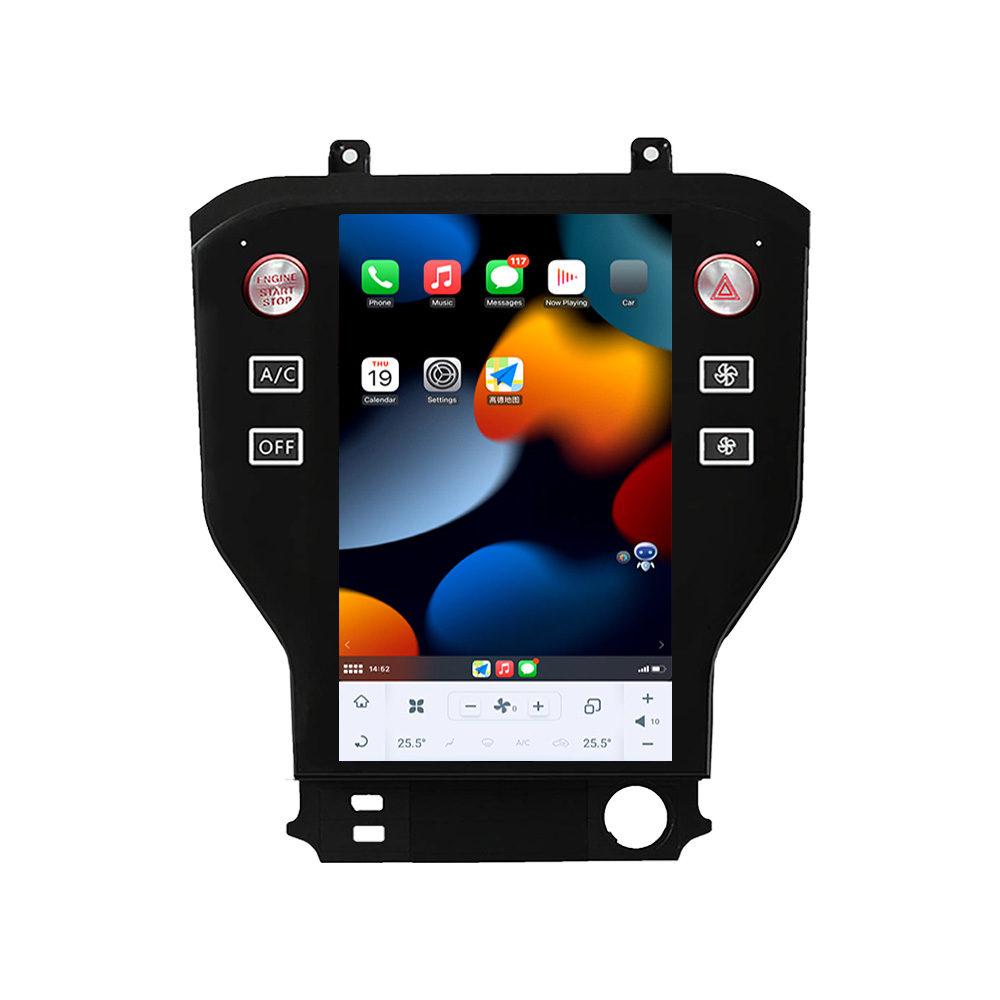 For Ford Mustang 2015-2020 Car Radio 128GB Tesla Vertical Screen Android 11.0 Multimedia Autoradio Video Player GPS Navigation-Aotsr official website