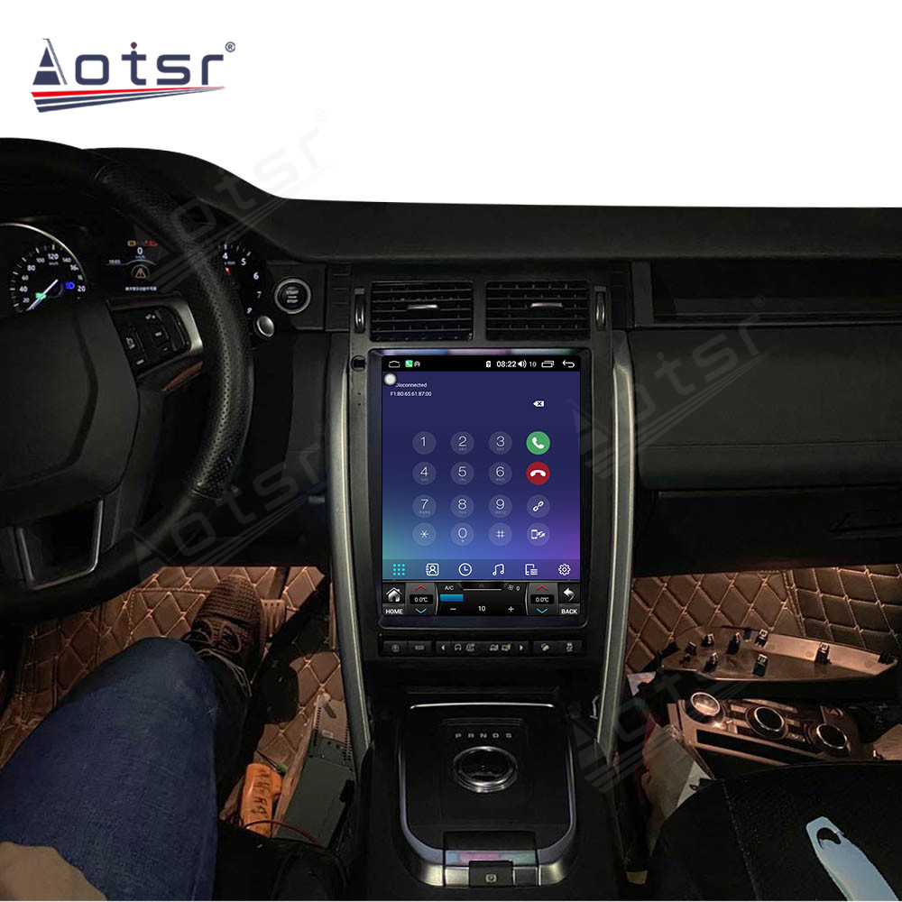 Android 11.0 multimedia player with GPS navigation stereo main unit DSP Carplay 6GB + 128GB suitable for 2015-2019 Land Rover Discovery Sport-Aotsr official website