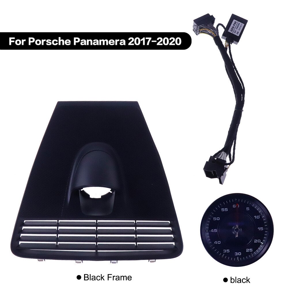 Car Stopwatch For Porsche Panamera 2010-2016 Interior Dashboard Center Clock Compass Time Electric Meter Clock Accessional-Aotsr official website