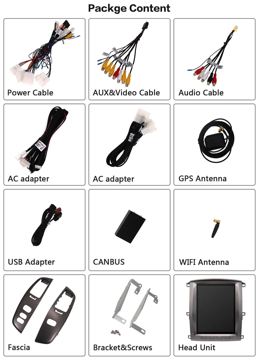 4+128G Tesla Screen For Toyota Land Cruiser 100 LC100 For Lexus LX470 2002-2007 Android Unit Multimedia Player GPS Radio Stereo-Aotsr official website