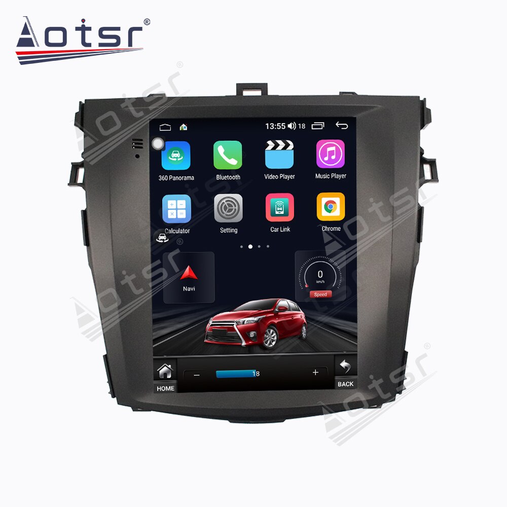 Android 10 Tesla For TOYOTA Corolla 2006 - 2012 Car GPS Navigation Auto Radio Stereo Carplay Multimedia Player HeadUnit No 2 din-Aotsr official website