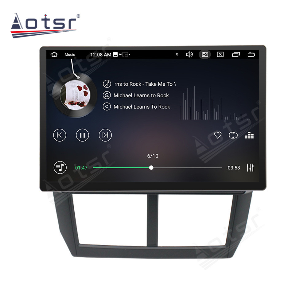 13.3 Inch Android 11 Auto For Subaru Forester 2008-2012 Car Multimedia Player GPS Navigation Auto Radio Stereo Head Unit 