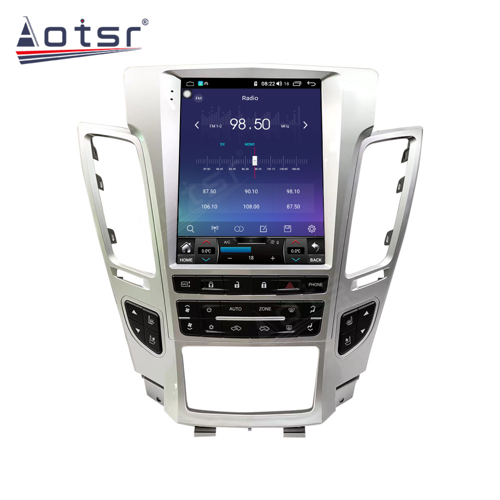 Android 11.0 multimedia player with GPS navigation stereo main unit DSP Carplay 6GB + 128GB suitable for Cadillac CTS -Aotsr official website