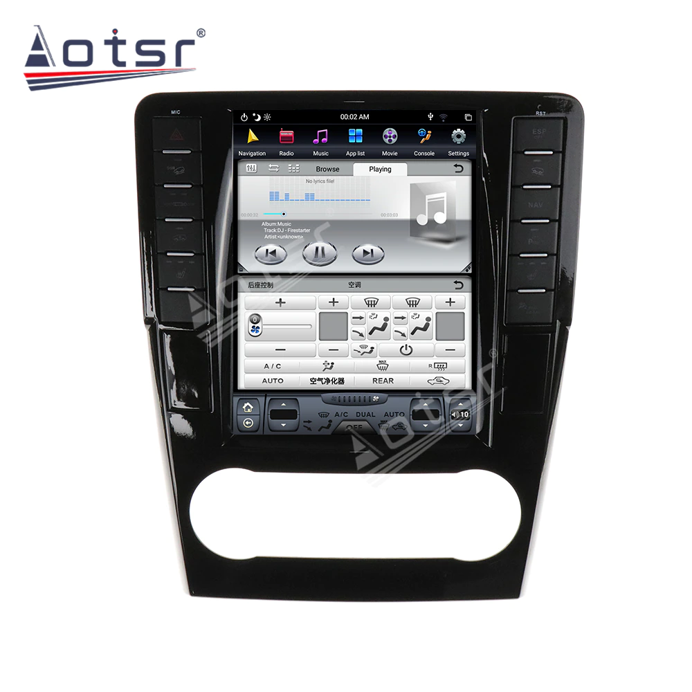 For Mercedes-Benz GL ML W164 X164 2005-2012 Android Radio 64GB Tesla Style Car multimedia player GPS Navigation Head Unit Audio-Aotsr official website