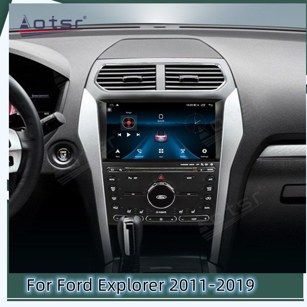10" Android 11 Head Unit AutoRadio For Explorer 2011 - 2019 Car GPS Multimedia DVD Player 2 Din Stereo Audio GPS Navigtion Radio