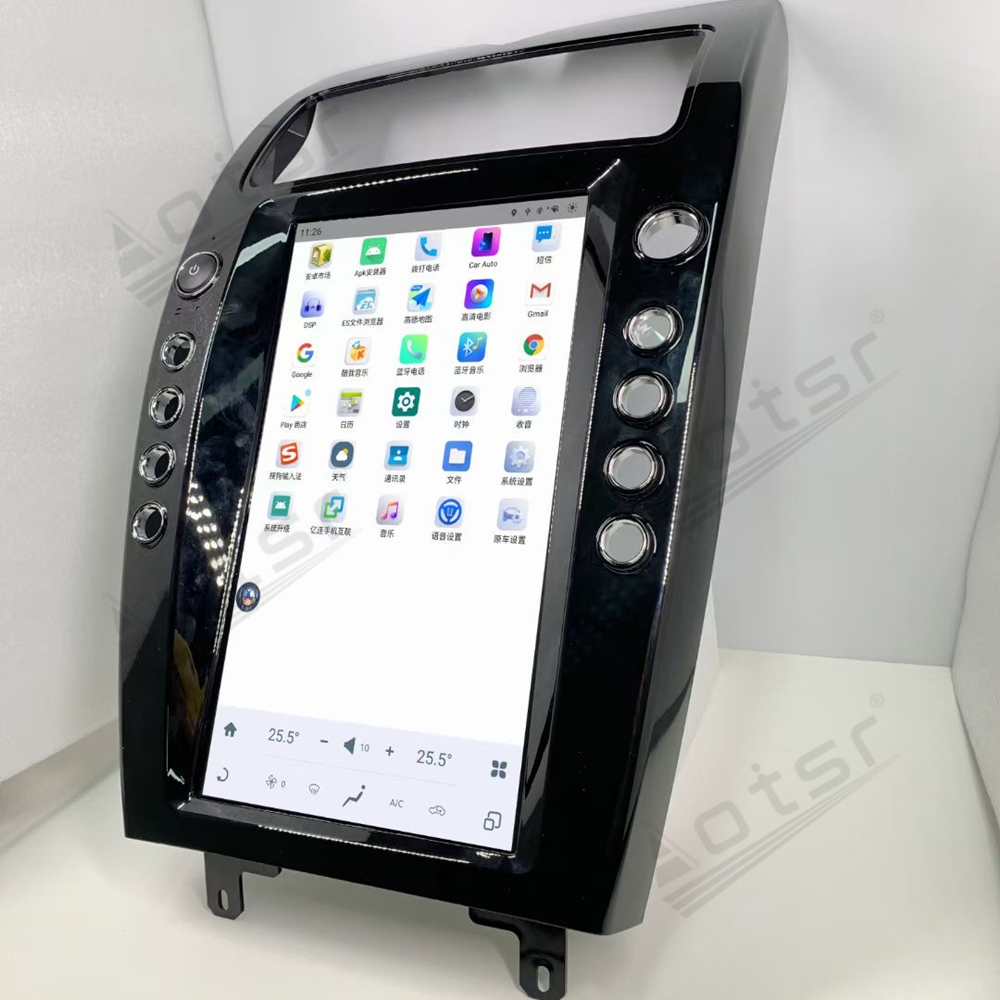 Car Screen Digital Cluster For Maserati Quattroporte 2004 - 2012 LCD Carplay Dashboard Instrument Virtual Panel GPS Navigation Multimedia Player Headunit