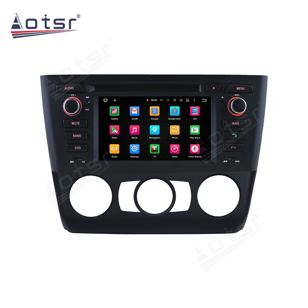 Carplay Multimedia Stereo Android For BMW 1 Series E81 E82 E87 E88 116i 118i 120i 2004-2012 GPS Audio Radio Receiver Head Unit-Aotsr official website