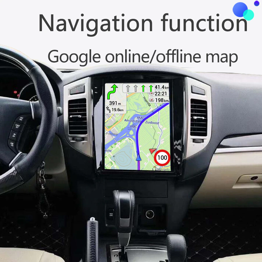 12.1" Vertical Screen Car Radio For Mitsubishi Pajero Sport V97 V93 Rockford GPS Tesla Carplay Android 11.0 Car Multimedia-Aotsr official website