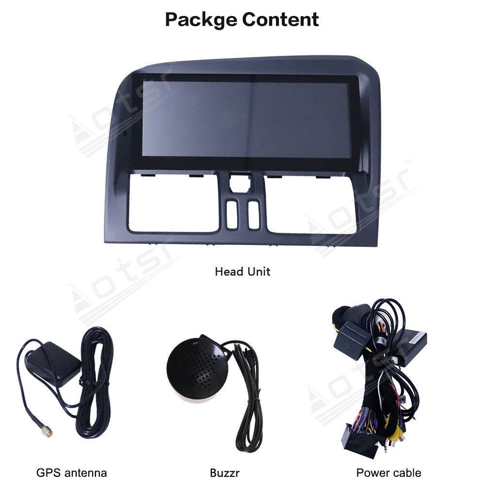 For Volvo XC60 2009 - 2012 Android Auto Car Radio IPS Screen GPS Navigation Multimedia Video Player Carplay No 2 Din Unit-Aotsr official website
