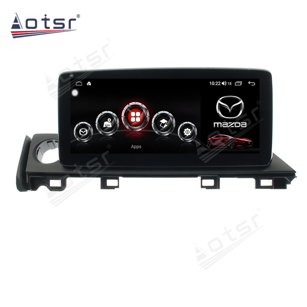 Android 10.0 multimedia player with GPS navigation stereo main unit DSP  8GB + 128GB suitable for Mazda 6 2017-2020-Aotsr official website