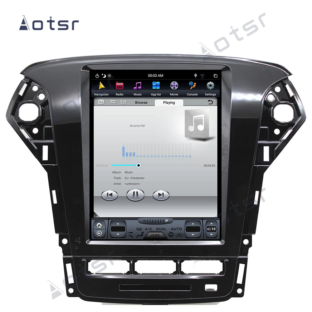 Tesla Screen gps navigation For Ford Mondeo MK4 2011 - 2013 Car Multimedia Radio Stereo Player GPS Navigation Head unit Carplay-Aotsr official website