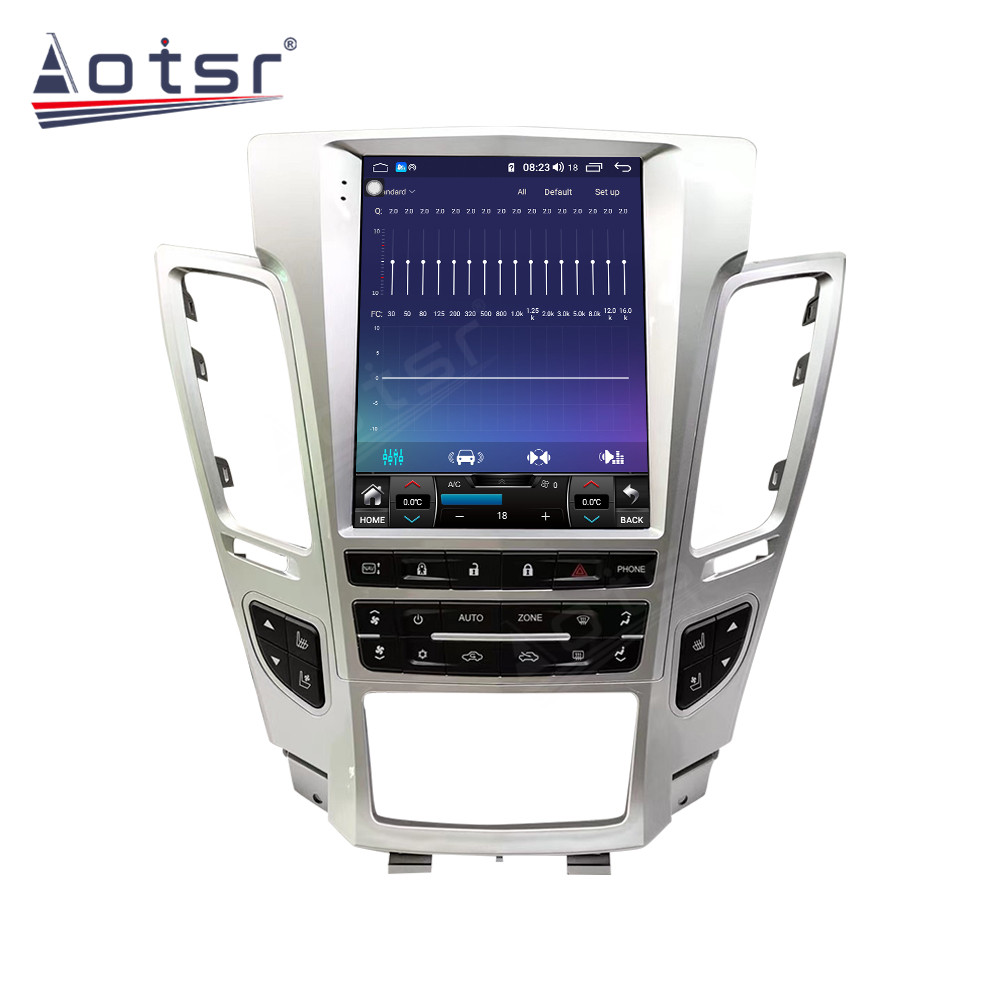 Android 11.0 multimedia player with GPS navigation stereo main unit DSP Carplay 6GB + 128GB suitable for Cadillac CTS -Aotsr official website