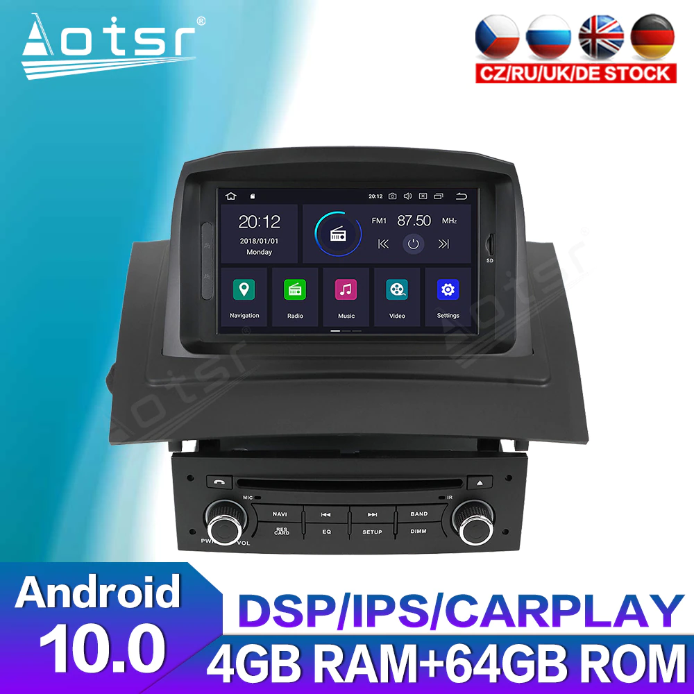 Car GPS Navigation For Renault Megane 2 2002 - 2009 Android Radio Multimedia Player Audio Touch Screen Carplay Head Unit Stereo-Aotsr official website