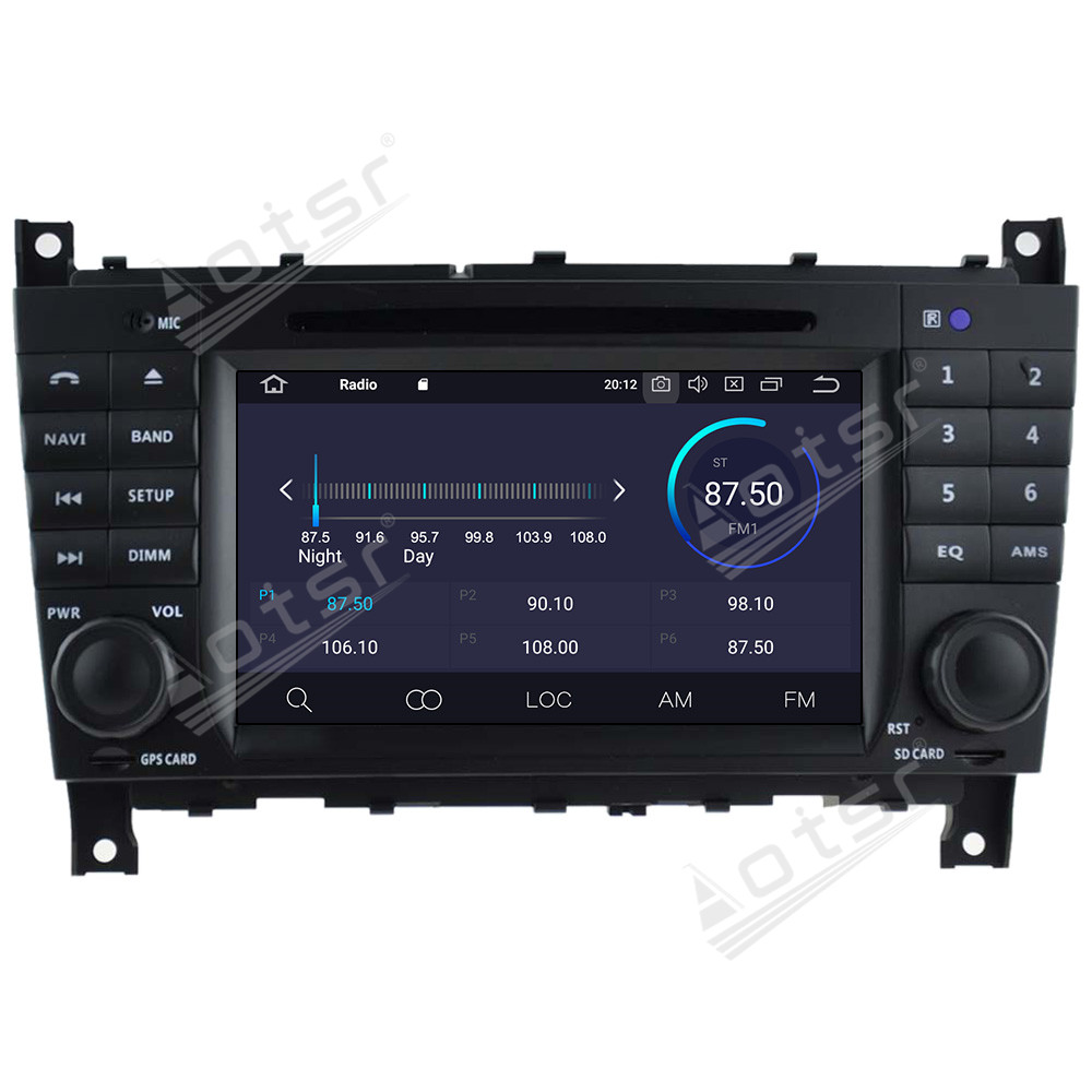 For  Benz C-Class W203 2004 2005 2006 2007 Android CD DVD Player for  Mercedes Benz GPS Navigation Player-Aotsr official website