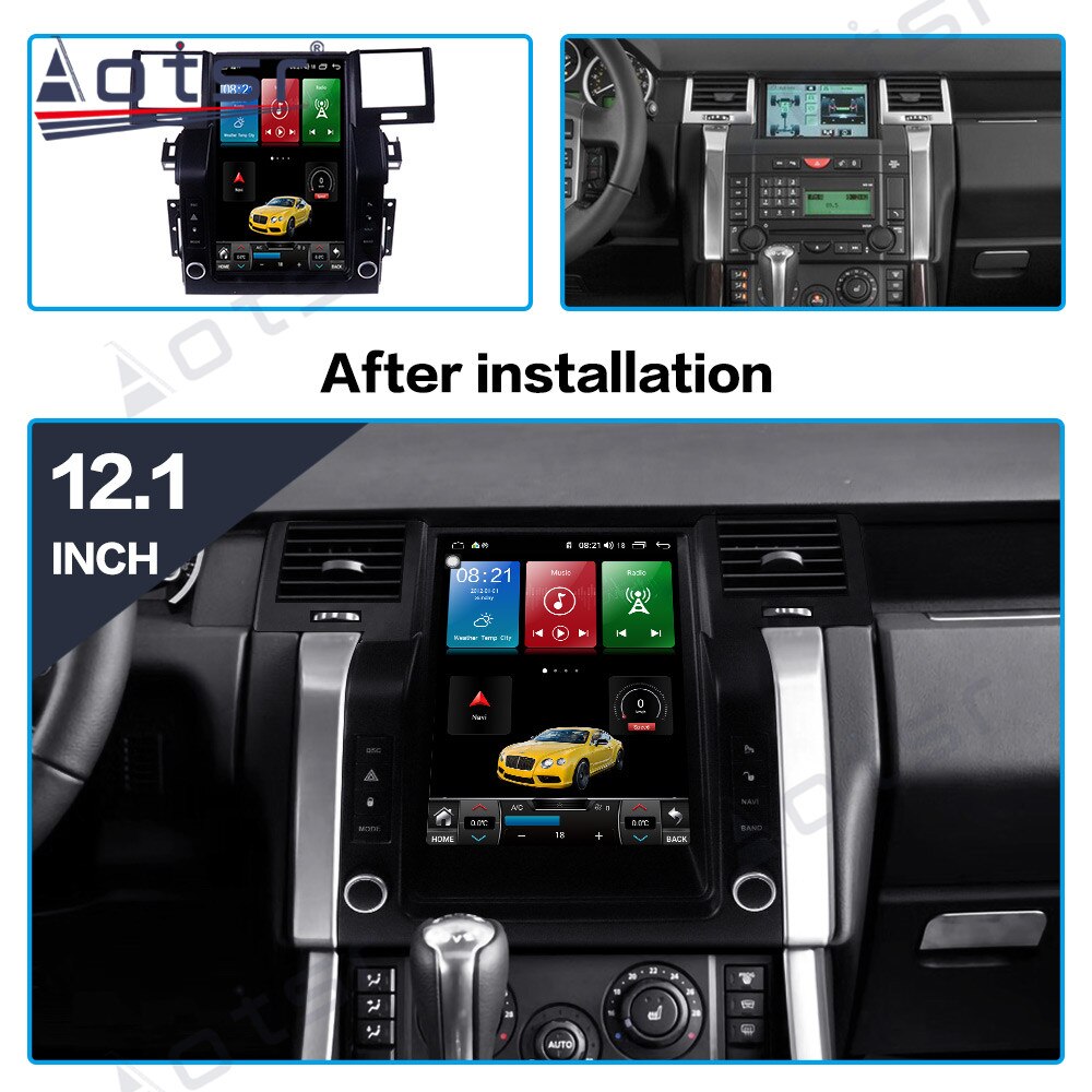6GB+128GB Tesla Screen For Land Rover Range Rover Sport 2006 2007 2008 Car Radio GPS Navigation Android 10 Multimedia DVD Player-Aotsr official website