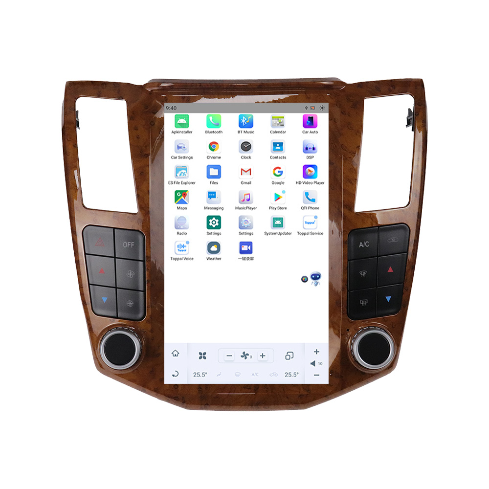 128G Tesla Style Android 9 Car Radio For Lexus RX 2004-2007 GPS Navigation Bluetooth DSP IPS Multimedia Player Head Unit-Aotsr official website
