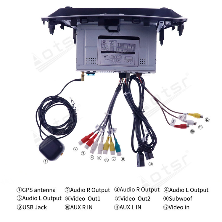 128G Android 10.0 For Suzuki SX4 S-cross 2013-2017 Auto Stereo Audio Car Radio DVD Multimedia Player GPS Navigation Head Unit-Aotsr official website