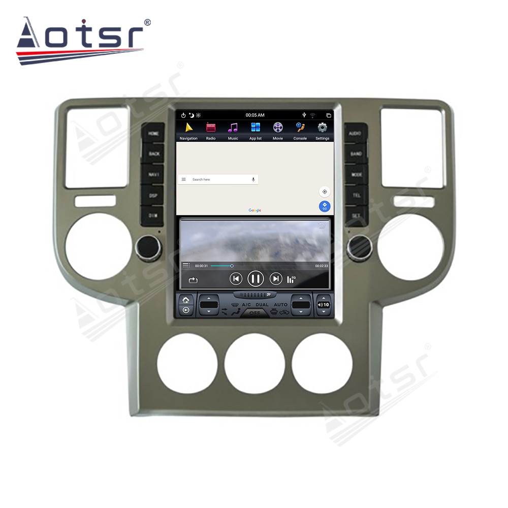 128G Android 9.0 Tesla Vertical Screen Car Radio For NISSAN X-trail T30 2002-2008 Car GPS Navigation Car DVD Multimedia Player-Aotsr official website
