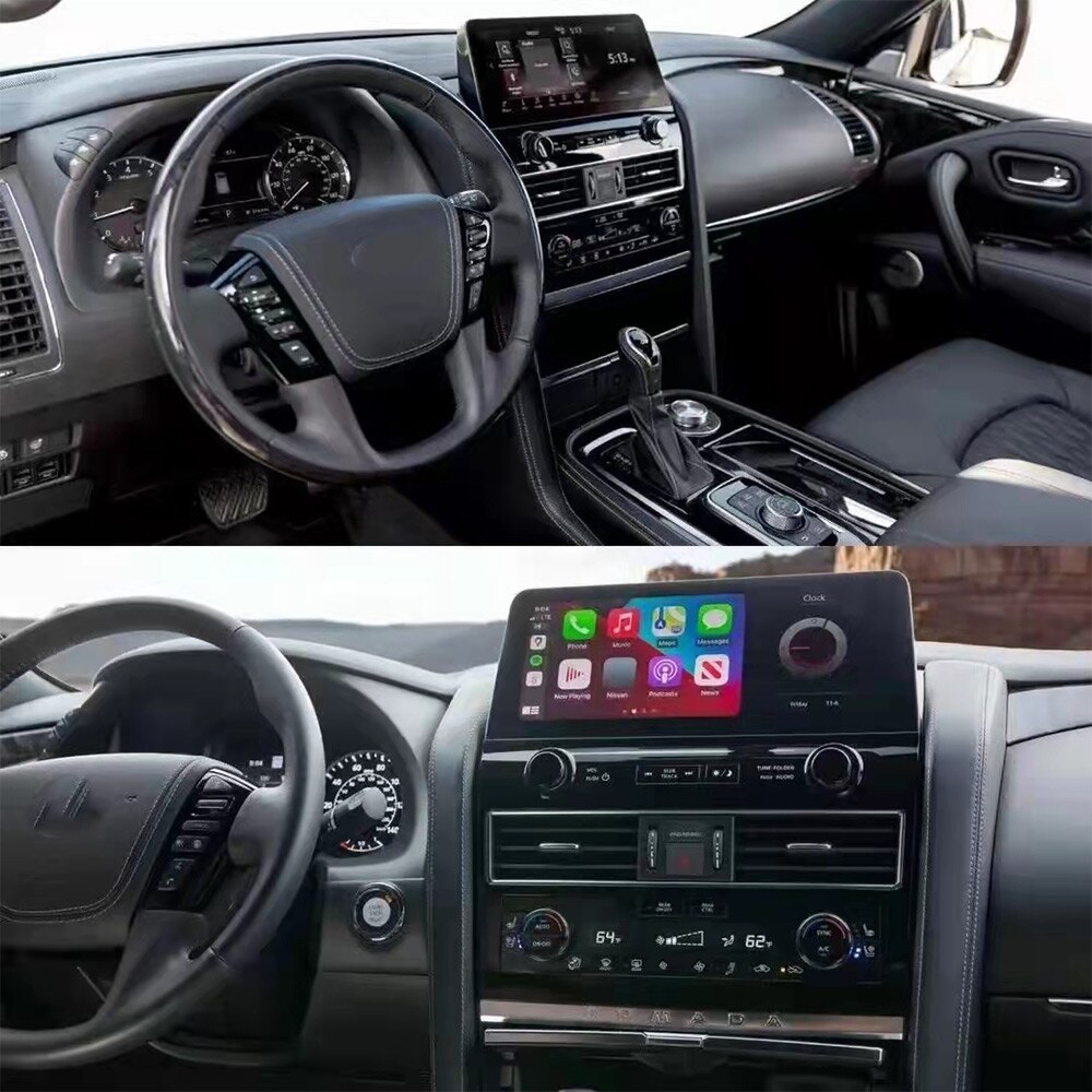 For Nissan Armada Patrol Y62 2010-2020 Android Car Radio Stereo Receiver Autoradio Multimedia Player Head Unit GPS Navi Screen-Aotsr official website