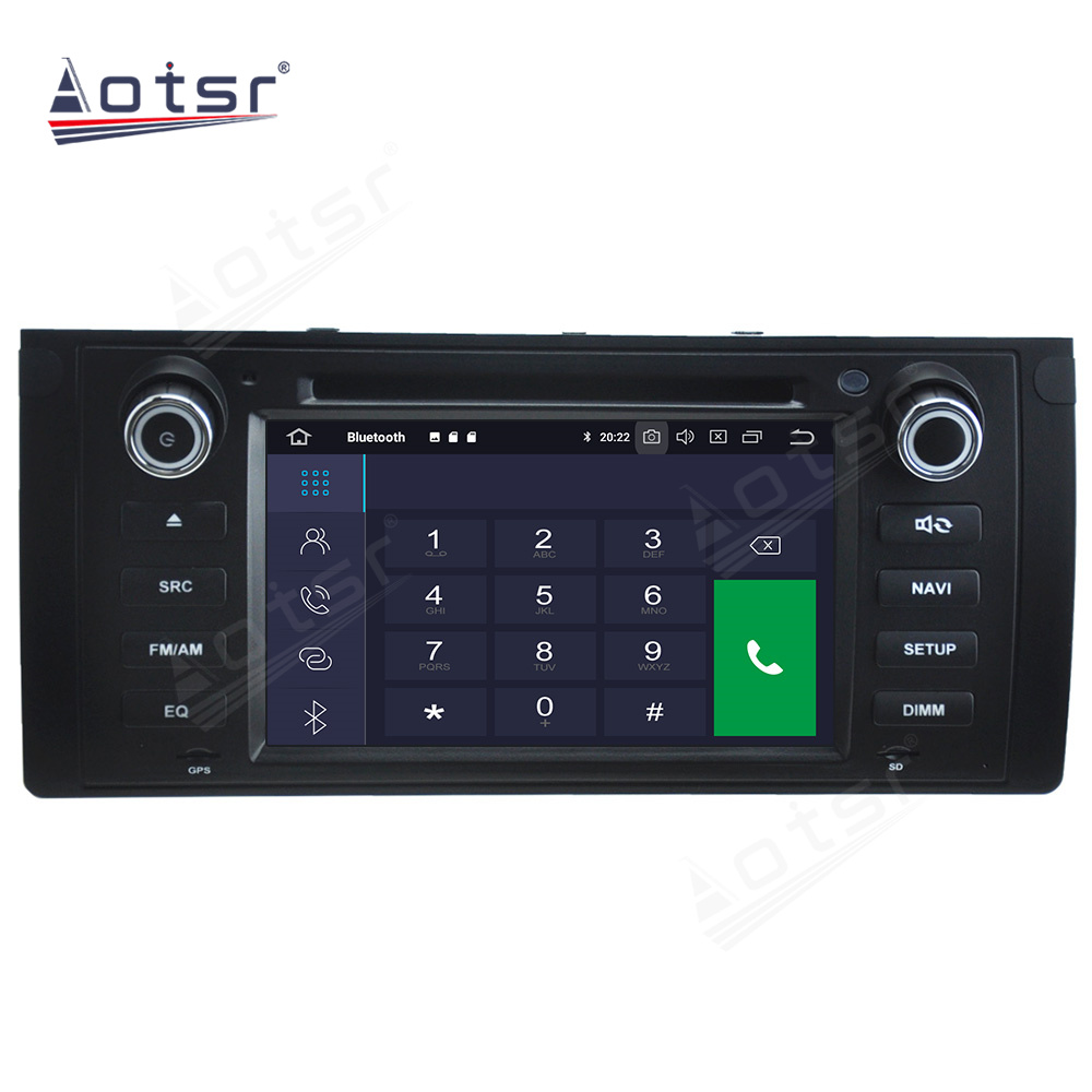Android 11.0  Multimedia Player 128G For BMW E39 with GPS navigation suitable for BMW stereo main unit DSP Carplay -Aotsr official website