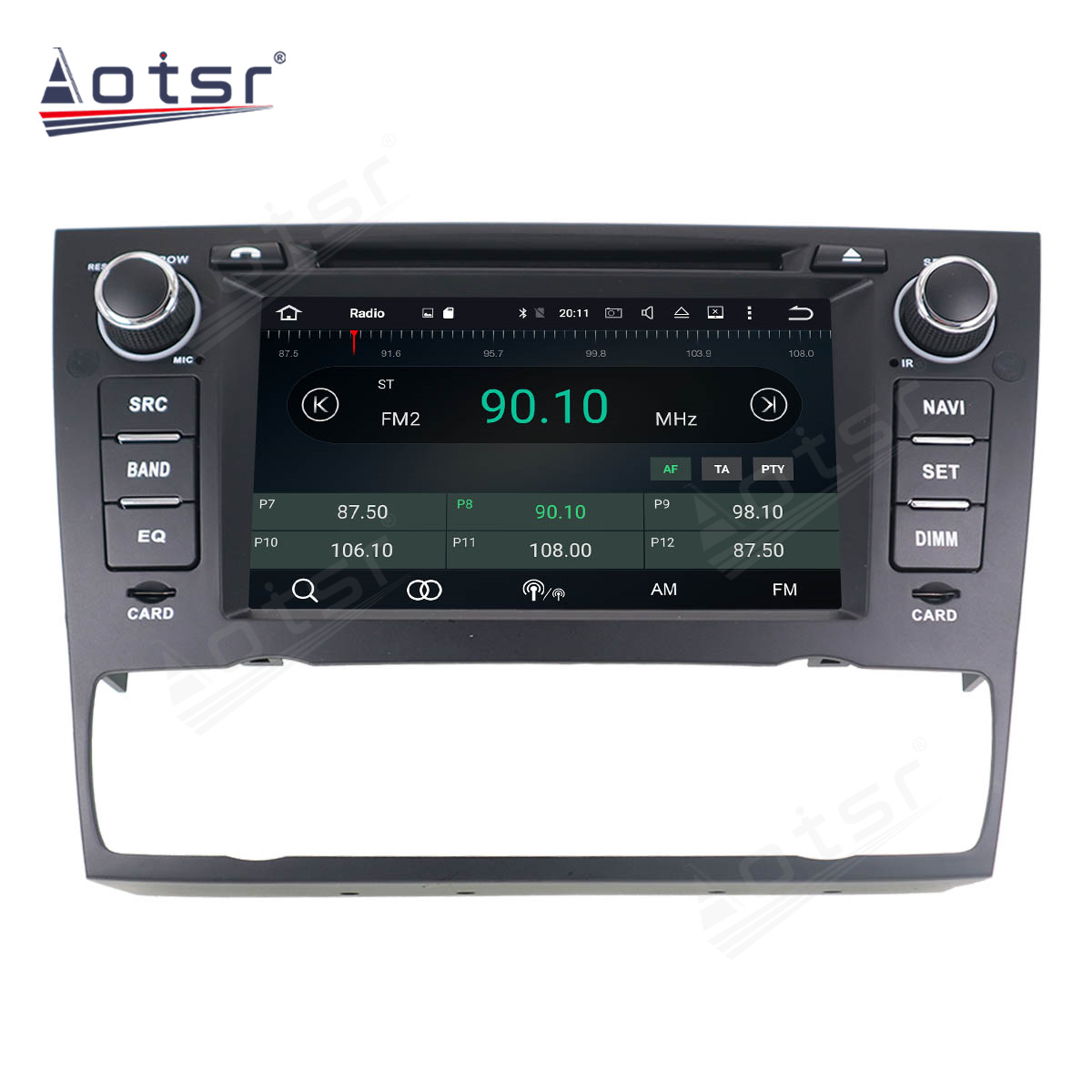 Android 11.0  Multimedia Player 128G For BMW E90 with GPS navigation suitable for BMW stereo main unit DSP Carplay -Aotsr official website