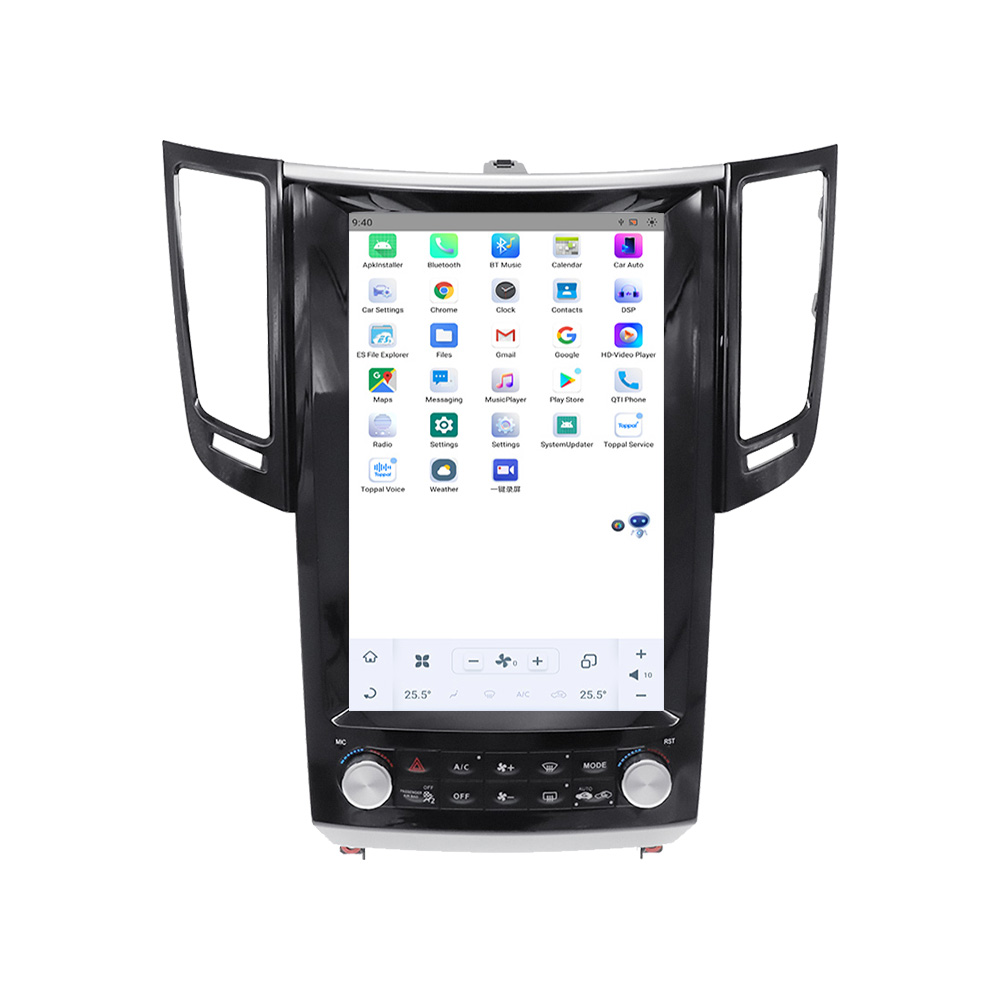 For Infiniti FX35 2009 2010 2011 2012 2013 Car Radio Multimedia Player GPS Navigation Android 128G Vertical Screen  Tesla Style Head Unit-Aotsr official website
