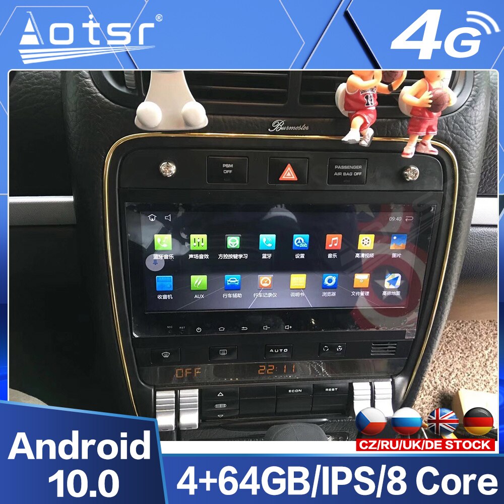 Car Radio For Porsche Cayenne 92A E2 2011 2012 2013 - 2017 Android 10.0 Multimedia Player GPS Navigation Touch Screen Autoradio-Aotsr official website
