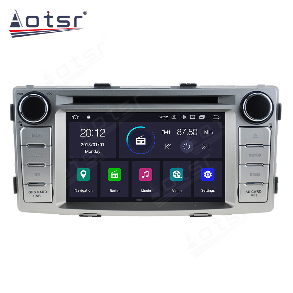 6+128GB Android Auto Stereo DSP Carplay For TOYOTA HILUX 2012 2013 2014 Multimedia Car Radio Player GPS Navigation Head Unit-Aotsr official website