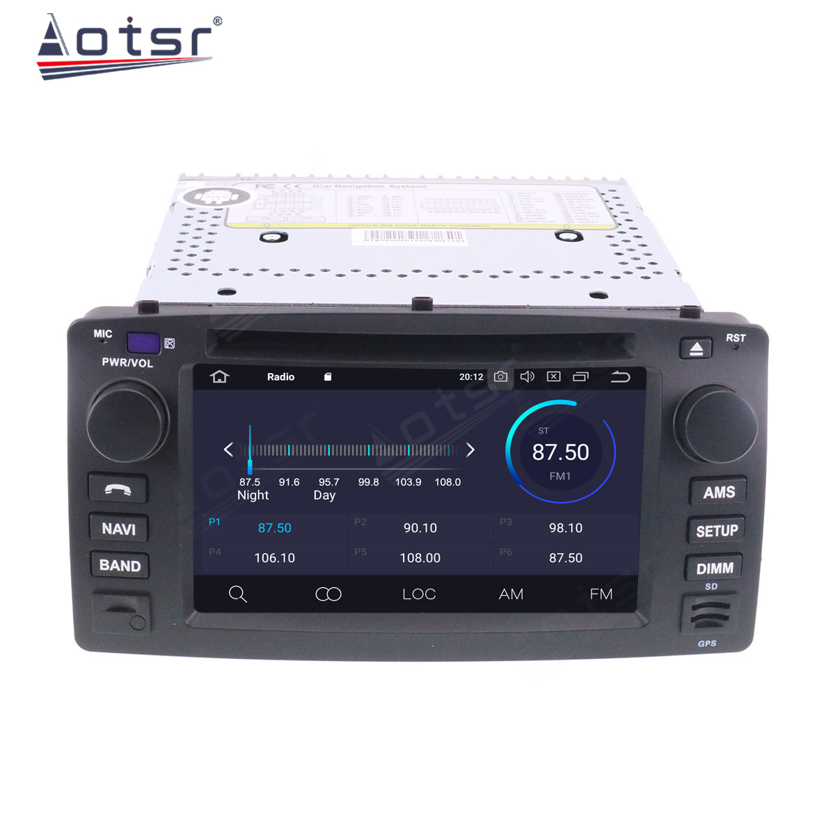 6+128GB Android 11 Auto Stereo DSP Carplay For Toyota corolla 2001 2002 2003 2004 2005 2006 Multimedia Car Radio Player GPS Navigation Head Unit-Aotsr official website
