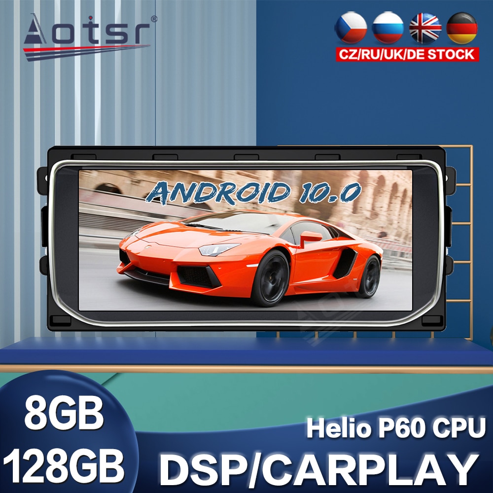 For Land Rover Range Rover Sport L494 2013 2014 - 2018 128GB Android Multimedia Video Car Radio GPS Navigation PX6 Screen Player-Aotsr official website