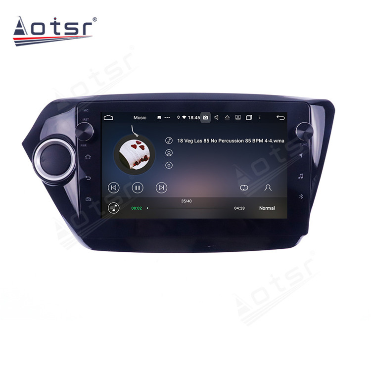 128G Android 10.0 For Kia K2 RIO 2010-2017 Auto Stereo Audio Car Radio DVD Multimedia Player GPS Navigation Head Unit-Aotsr official website