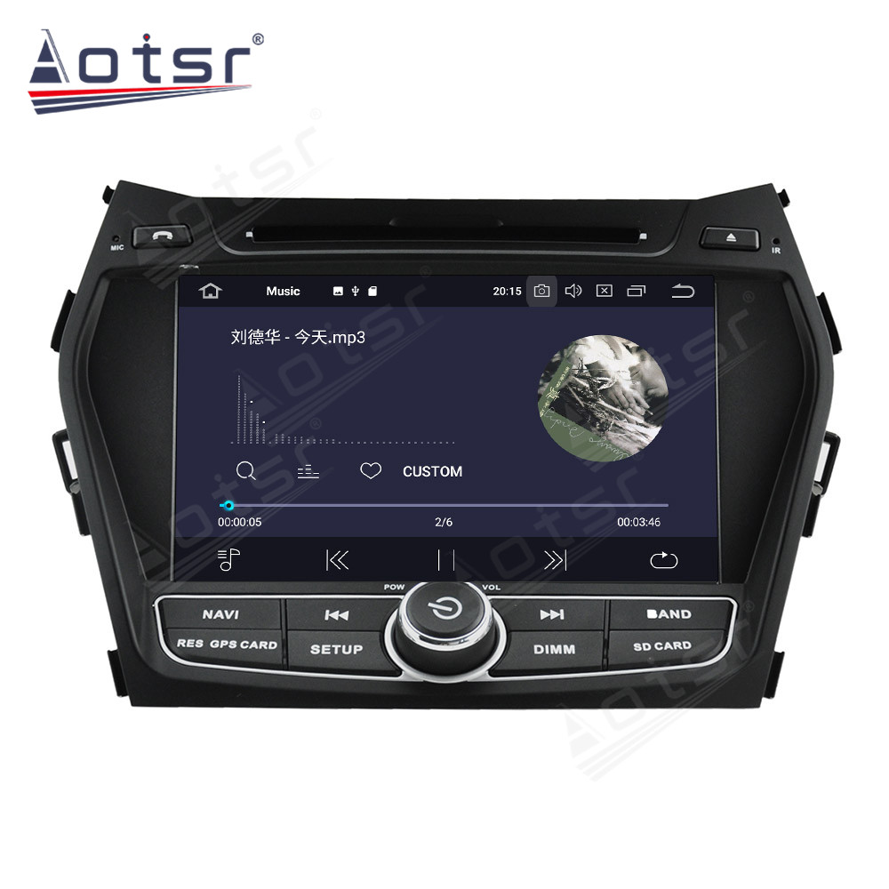 6+128G For Hyundai IX45 Sante Fe 2013 2014 2015 2016 - 2018 Car Stereo Multimedia Player Android Navi Radio Carplay Head Unit-Aotsr official website