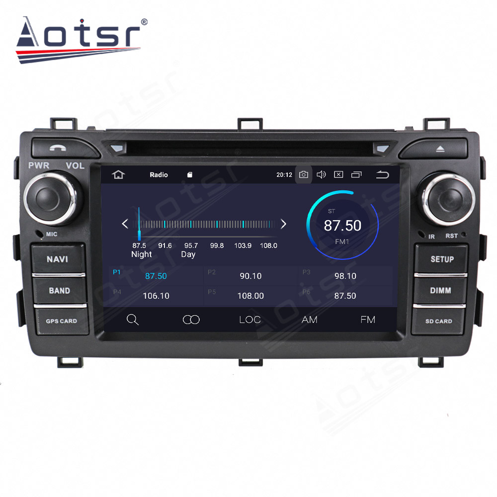 6+128GB Android Auto DSP Carplay For Toyota Auris 2013 2014 2015 Multimedia Car Radio Player GPS Navigation Stereo Head Unit -Aotsr official website
